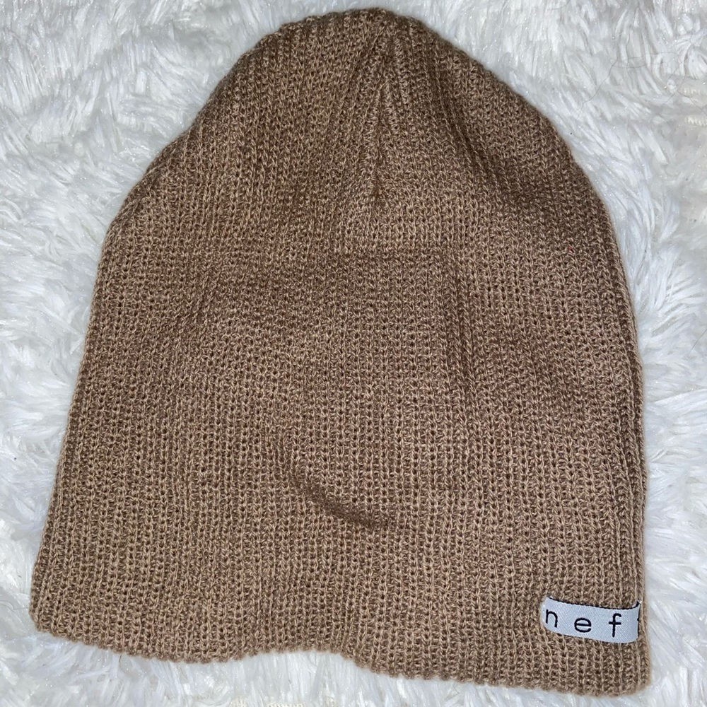 Light Brown Neff Beanie